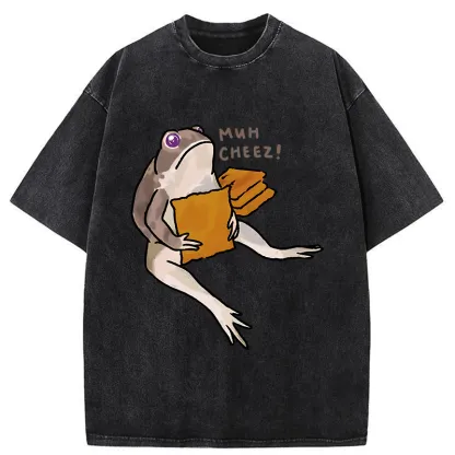 Tokyo-Tiger Cheez Frog Washed T-Shirt
