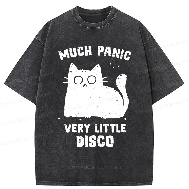 Tokyo-Tiger More Disco Funny Washed T-Shirt
