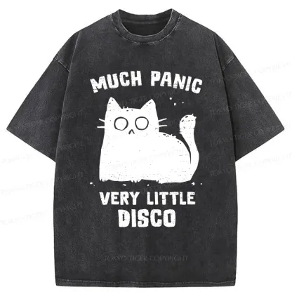 Tokyo-Tiger More Disco Funny Washed T-Shirt