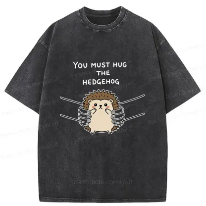 Tokyo-Tiger Accept Hedgehog Washed T-Shirt