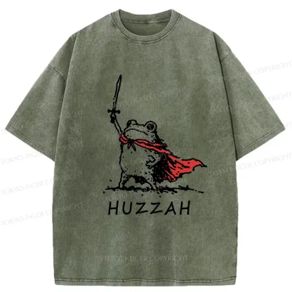 Tokyo-Tiger Huzzah Frog Washed T-Shirt