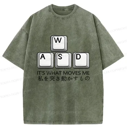 Tokyo-Tiger My Way Of Moving Washed T-Shirt