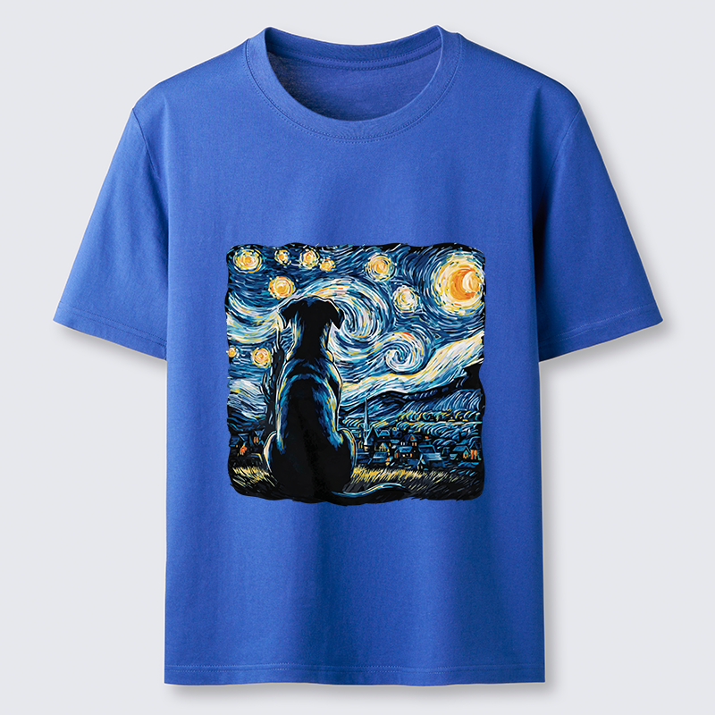 Tokyo-Tiger Starry Night Dog Classic T-Shirt