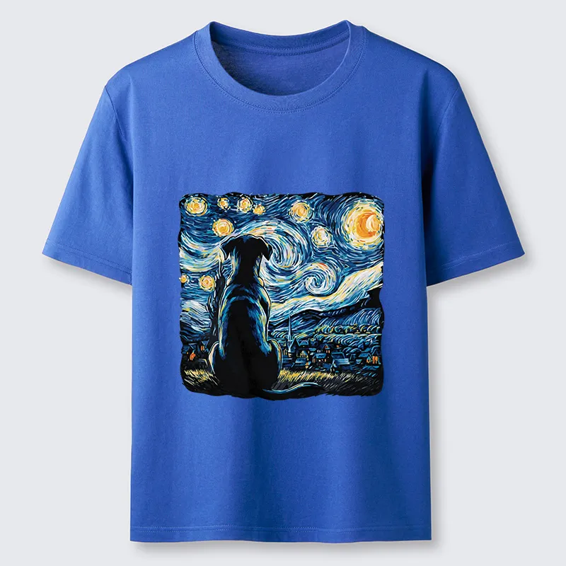 Tokyo-Tiger Starry Night Dog Classic T-Shirt