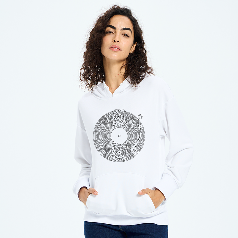 Tokyo-Tiger Record Player Japanese Classic Hoodie