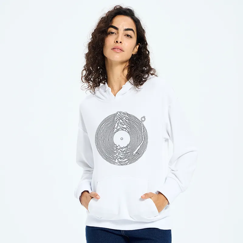 Tokyo-Tiger Record Player Japanese Classic Hoodie