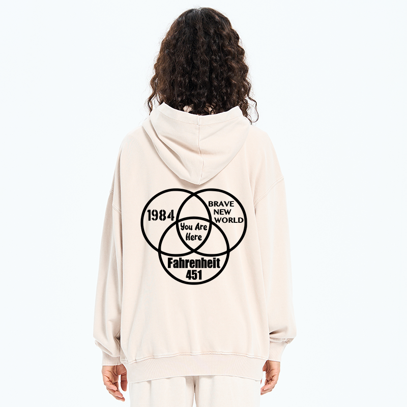 Tokyo-Tiger Multidimensional Thinking And Rebellion Washed Zip Hoodie