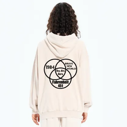 Tokyo-Tiger Multidimensional Thinking And Rebellion Washed Zip Hoodie