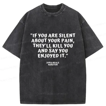 Tokyo-Tiger Overcoming Suffering Washed T-Shirt