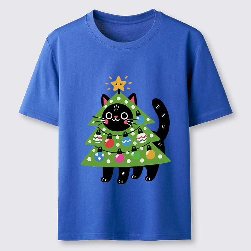 Tokyo-Tiger Christmas Tree Cat Classic T-Shirt