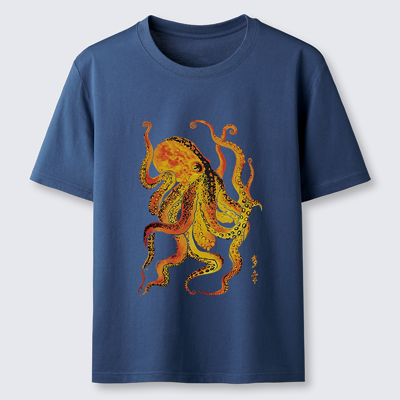 Tokyo-Tiger Deep Sea Gorgeous Octopus Classic T-Shirt