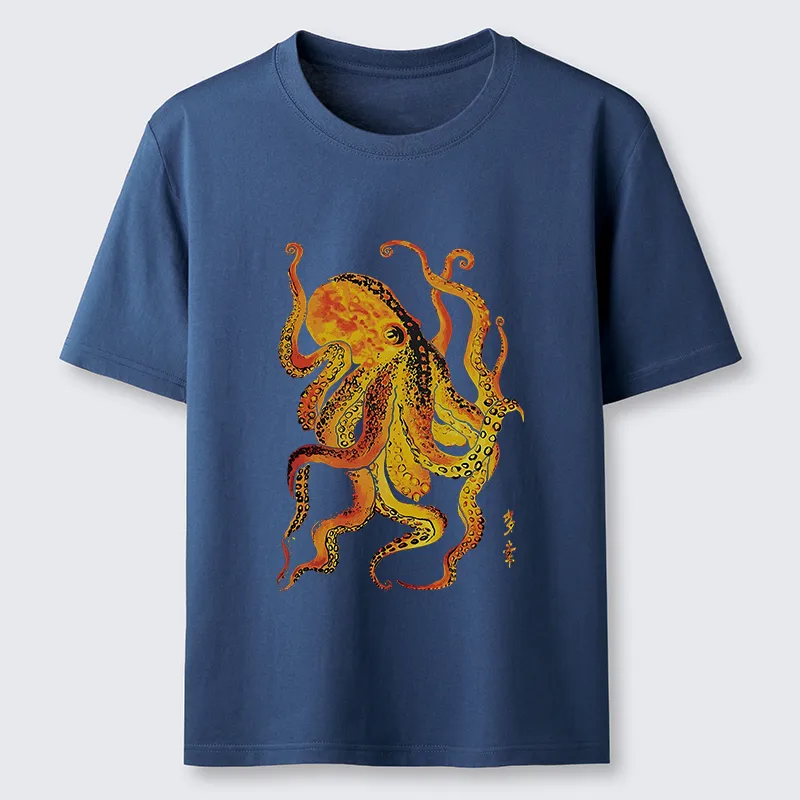 Tokyo-Tiger Deep Sea Gorgeous Octopus Classic T-Shirt
