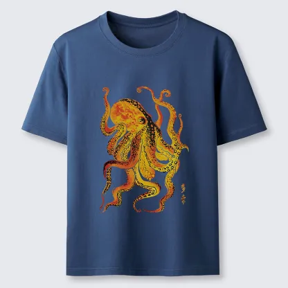 Tokyo-Tiger Deep Sea Gorgeous Octopus Classic T-Shirt