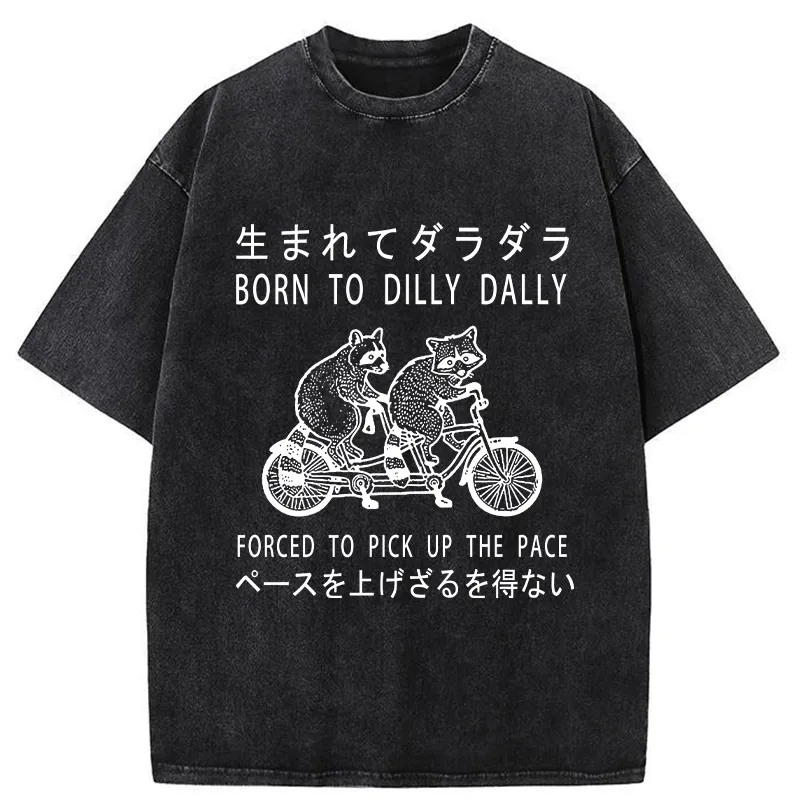 Tokyo-Tiger Born To Be Aimless Washed T-Shirt