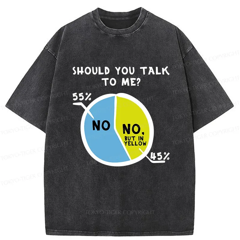 Tokyo-Tiger Refuse To Talk Washed T-Shirt