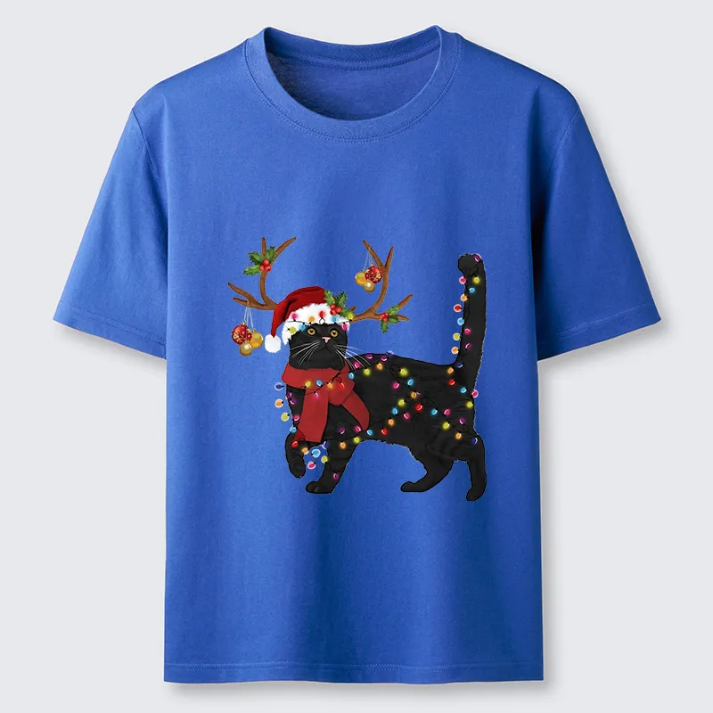 Tokyo-Tiger Christmas Black Cat Classic T-Shirt