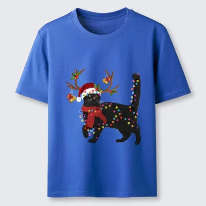 Tokyo-Tiger Christmas Black Cat Classic T-Shirt