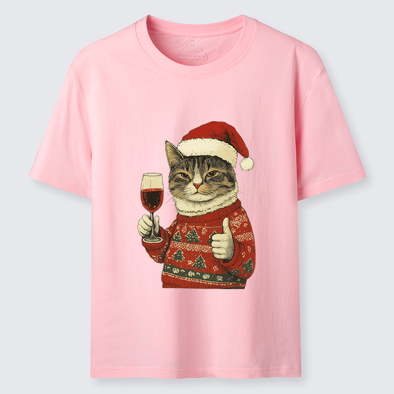 Tokyo-Tiger Christmas Cat Likes Classic T-Shirt