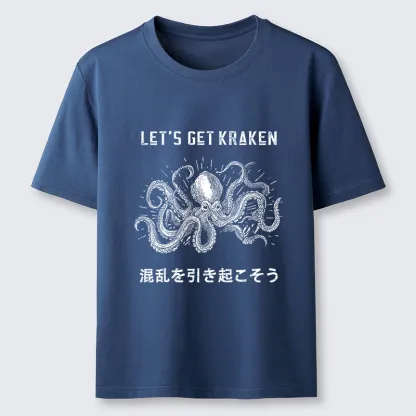 Tokyo-Tiger Funny Octopus：Let’s Get Kraken Classic T-Shirt