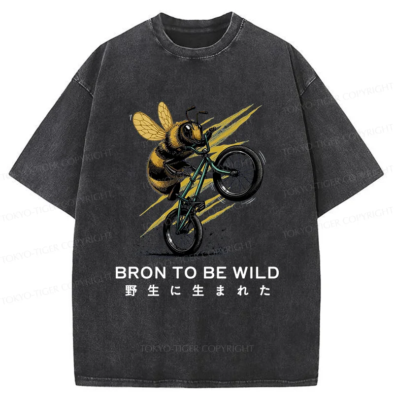 Tokyo-Tiger Wild Bee Washed T-Shirt