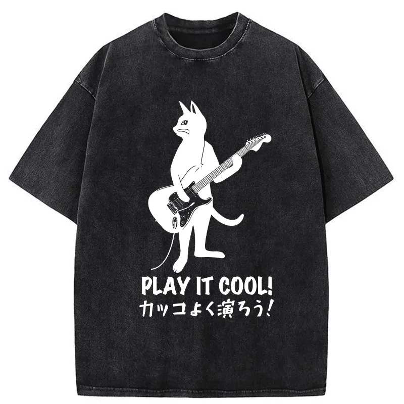 Tokyo-Tiger Play It Cool Washed T-Shirt