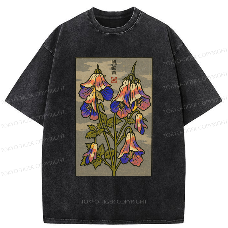 Tokyo-Tiger Lily of the Valley Washed T-Shirt