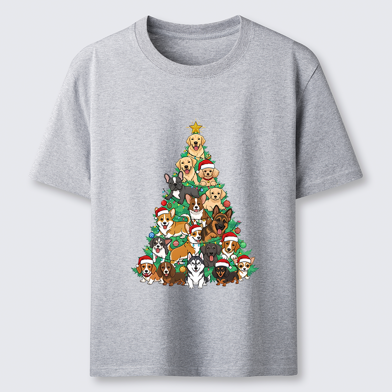 Tokyo-Tiger Christmas Tree Dog Funny Classic T-Shirt