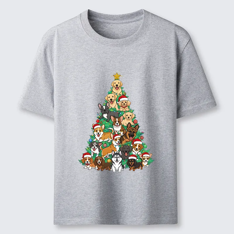 Tokyo-Tiger Christmas Tree Dog Funny Classic T-Shirt