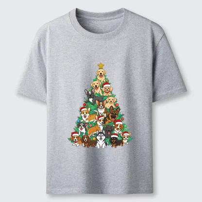 Tokyo-Tiger Christmas Tree Dog Funny Classic T-Shirt