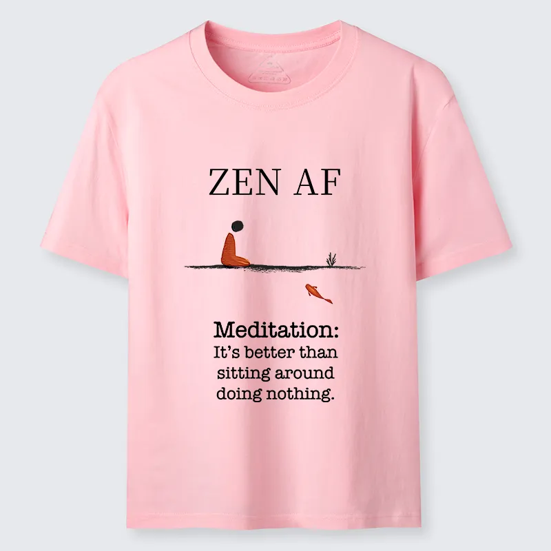 Tokyo-Tiger Zen Vibes Only: The Power of Meditation Classic T-Shirt