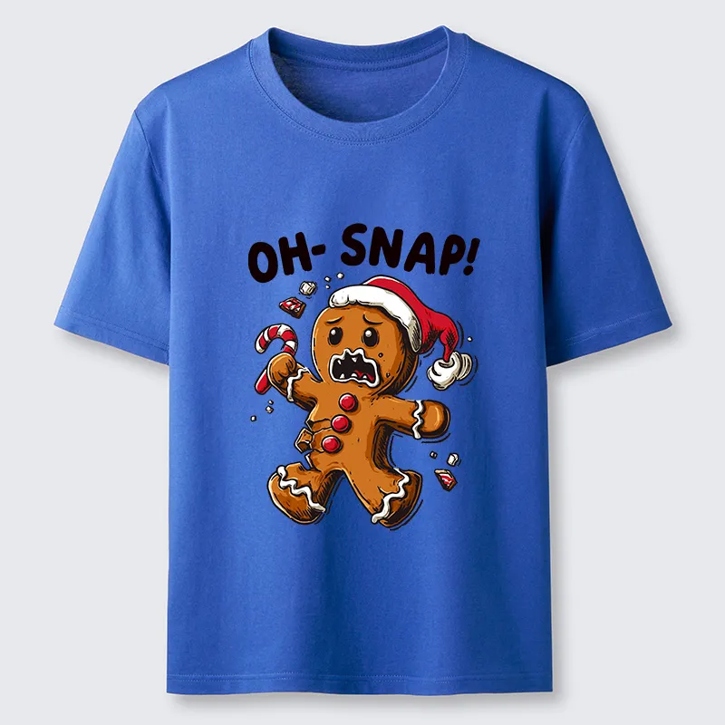 Tokyo-Tiger Oh Snap The Gingerbread Man's Christmas Chaos Classic T-Shirt