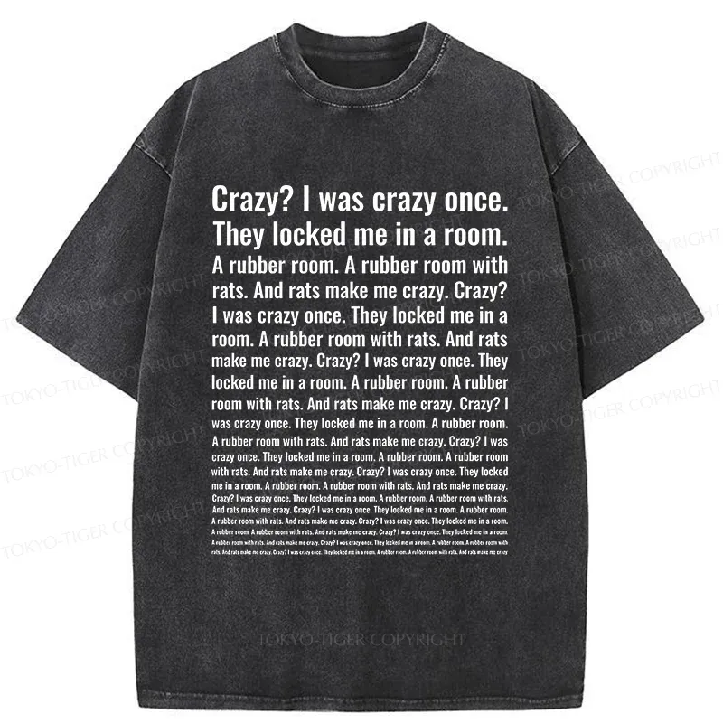 Tokyo-Tiger Copypasta Funny Washed T-Shirt