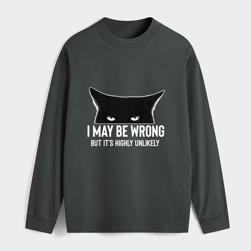 Tokyo-Tiger Cat Can Do No Wrong Classic Long Sleeve T-Shirt