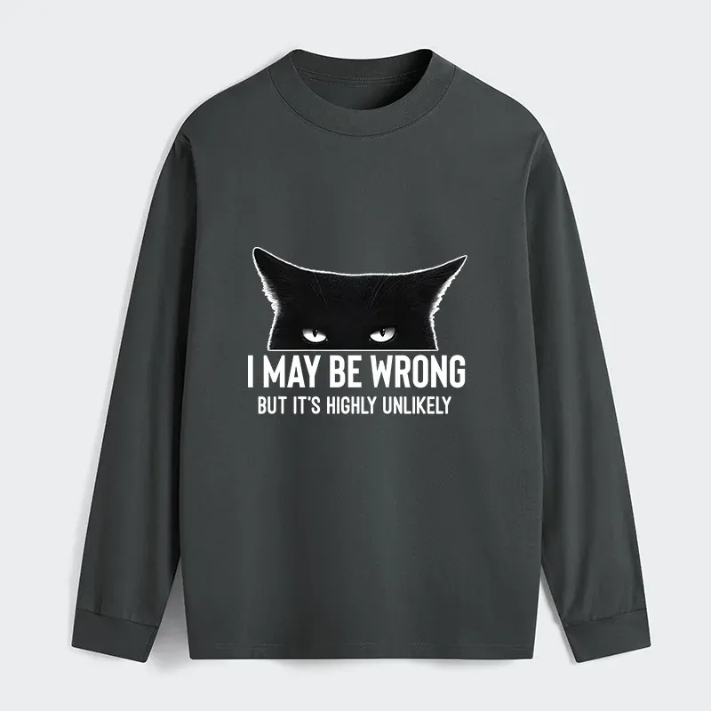 Tokyo-Tiger Cat Can Do No Wrong Classic Long Sleeve T-Shirt