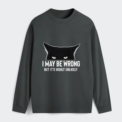 Tokyo-Tiger Cat Can Do No Wrong Classic Long Sleeve T-Shirt