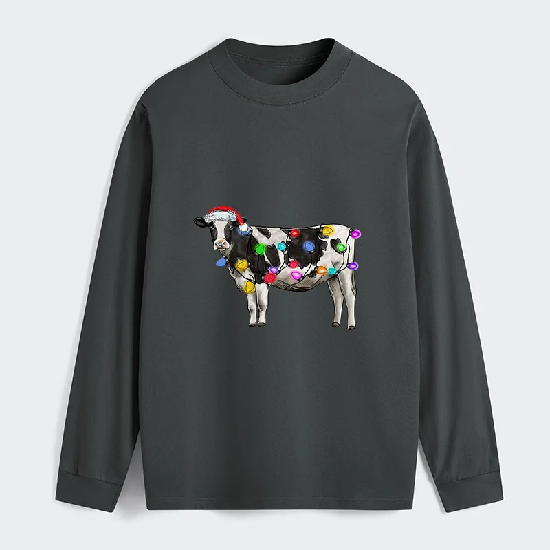 Tokyo-Tiger Christmas Cow Classic Long Sleeve T-Shirt