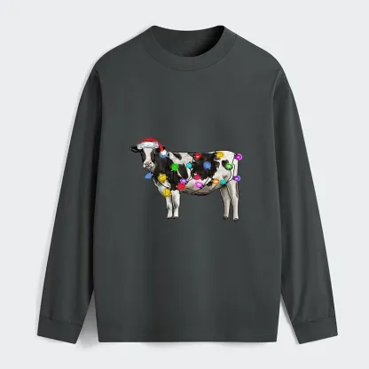 Tokyo-Tiger Christmas Cow Classic Long Sleeve T-Shirt