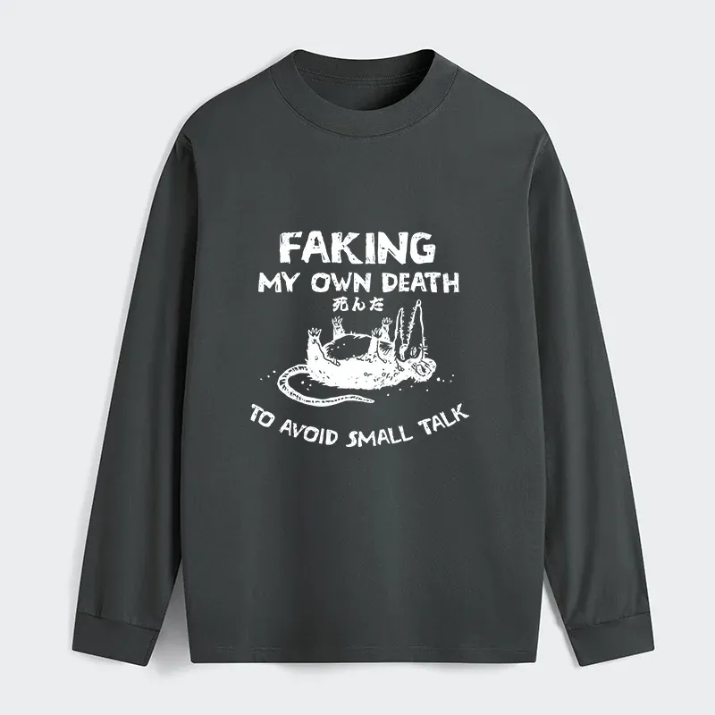 Tokyo-Tiger Avoid Conversation Classic Long Sleeve T-Shirt