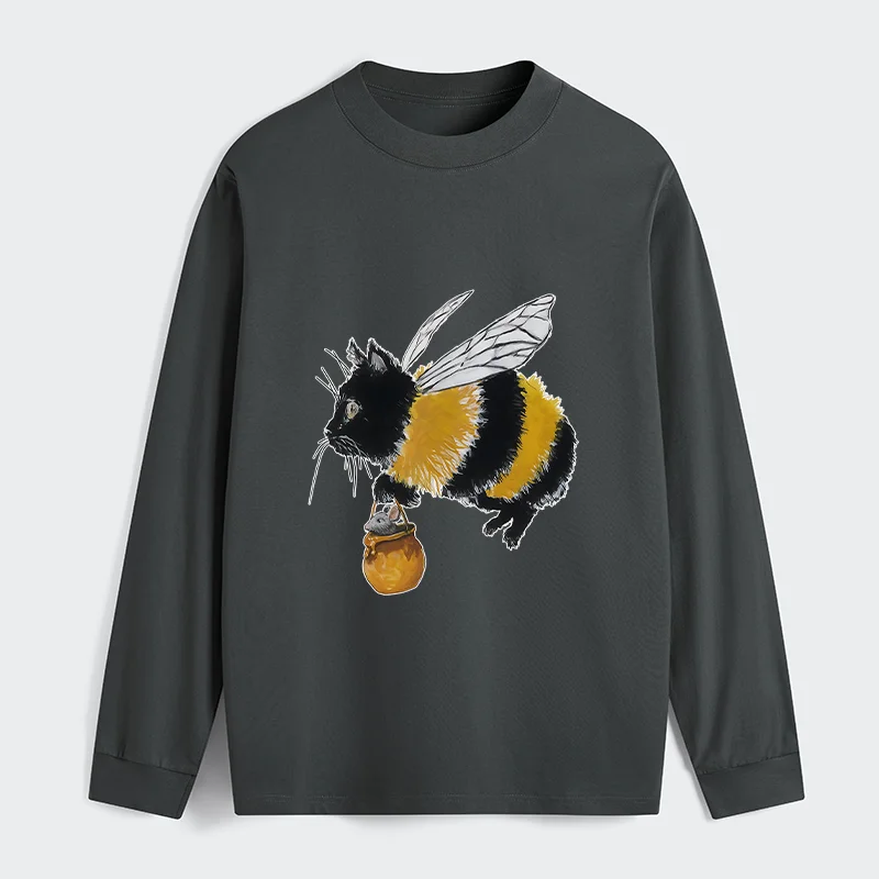 Tokyo-Tiger Catbee Funny Classic Long Sleeve T-Shirt