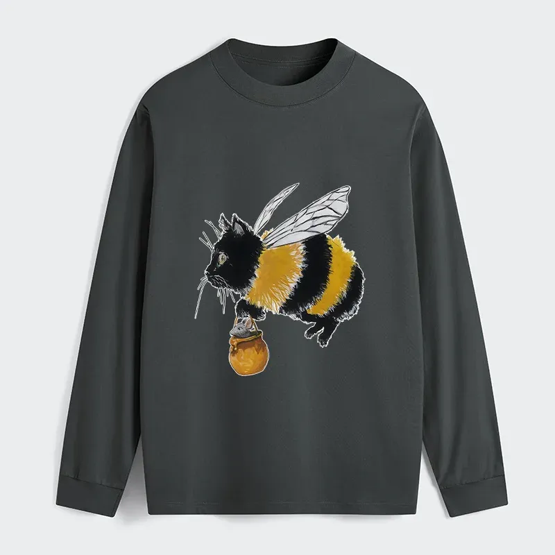 Tokyo-Tiger Catbee Funny Classic Long Sleeve T-Shirt