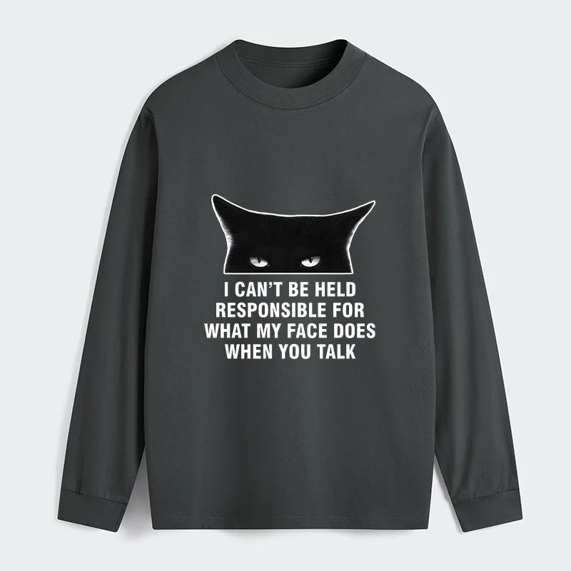 Tokyo-Tiger Cat Expression Management Classic Long Sleeve T-Shirt