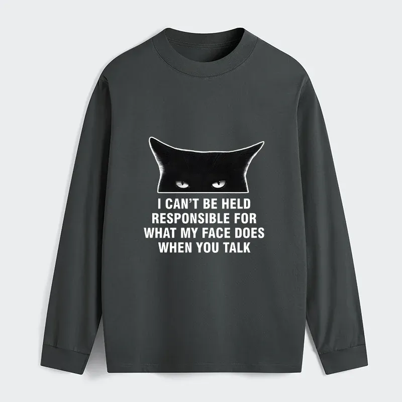 Tokyo-Tiger Cat Expression Management Classic Long Sleeve T-Shirt