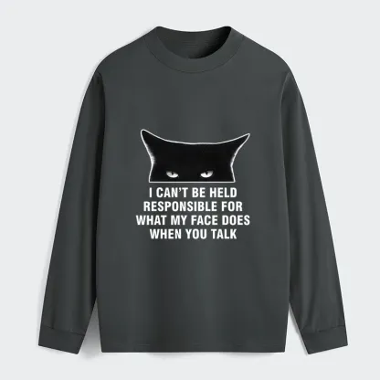 Tokyo-Tiger Cat Expression Management Classic Long Sleeve T-Shirt