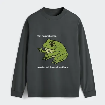 Tokyo-Tiger Stupid Frog Meme Classic Long Sleeve T-Shirt
