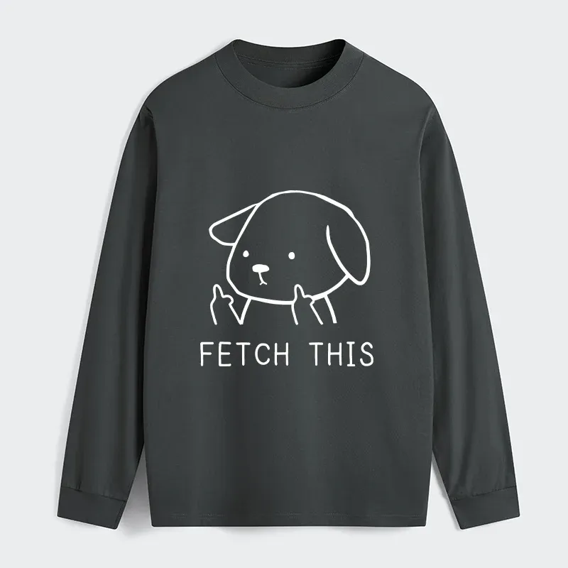 Tokyo-Tiger Fetch This Dog Classic Long Sleeve T-Shirt