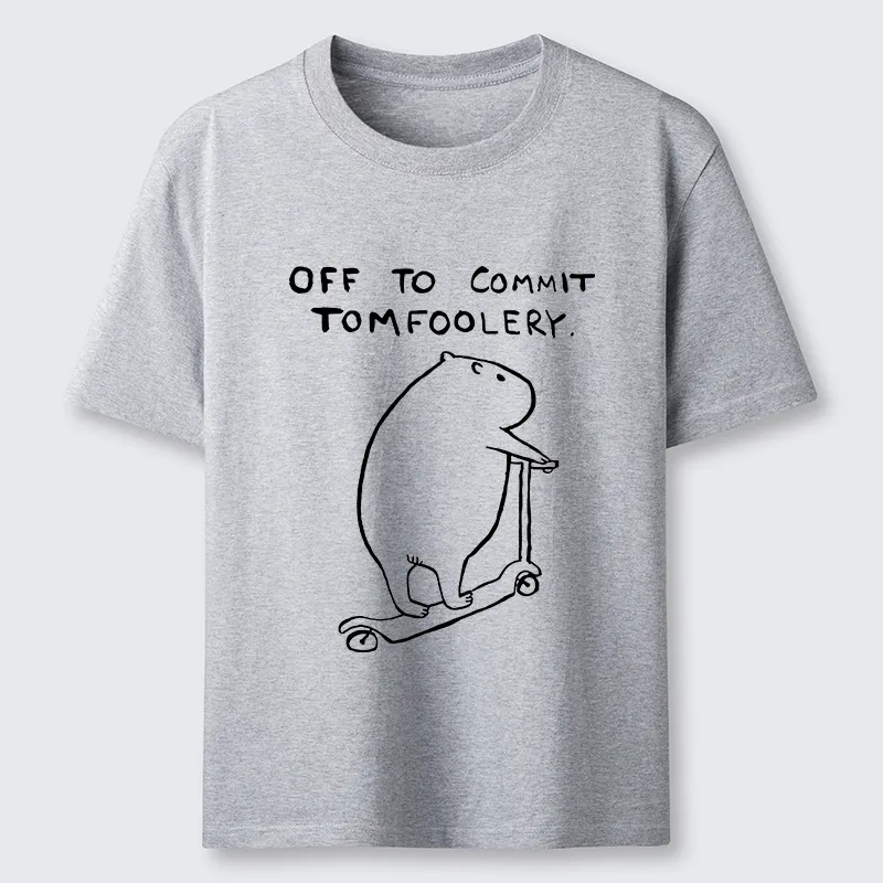 Tokyo-Tiger Capybara Is Ready To Do Something Bad Classic T-Shirt