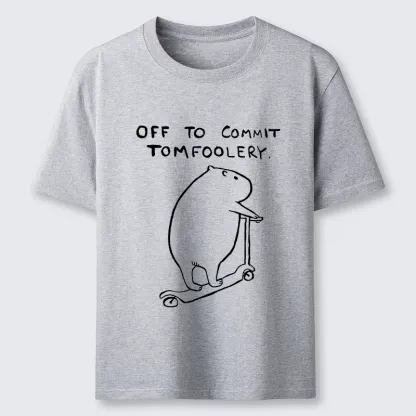 Tokyo-Tiger Capybara Is Ready To Do Something Bad Classic T-Shirt