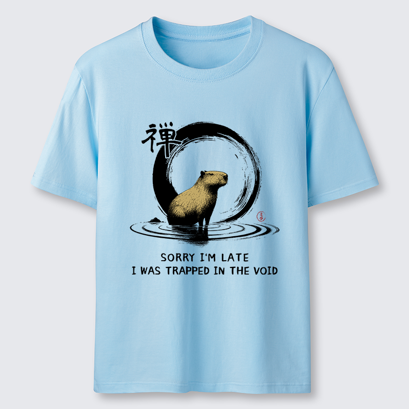 Tokyo-Tiger Zen Capybara Was Trapped In The Void Classic T-Shirt