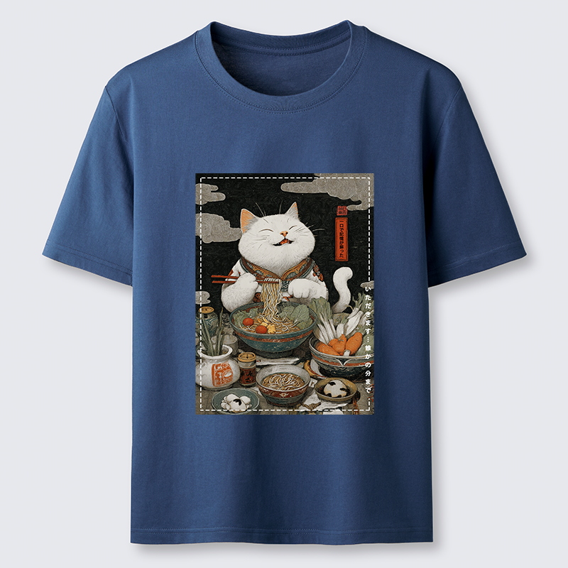 Tokyo-Tiger The Ramen-Loving Cat Classic T-Shirt
