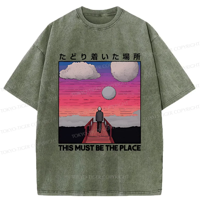Tokyo-Tiger The Final Place Washed T-Shirt